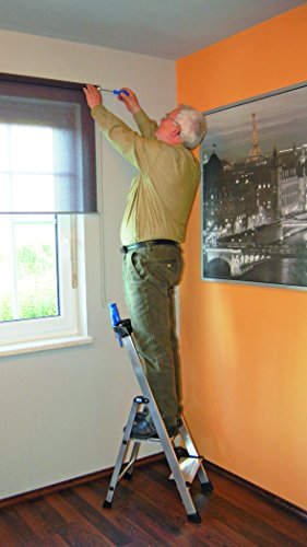 KRAUSE Stehleiter Safepro, 2 Stufen, 127204