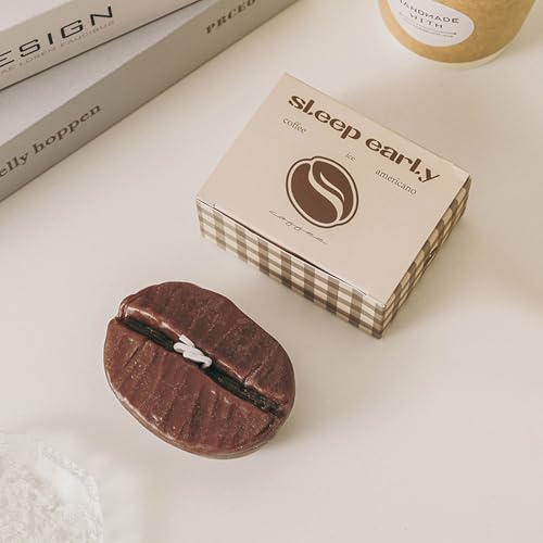 Bougie parfumée en grain de café de 80g faite à la main en cire de soja