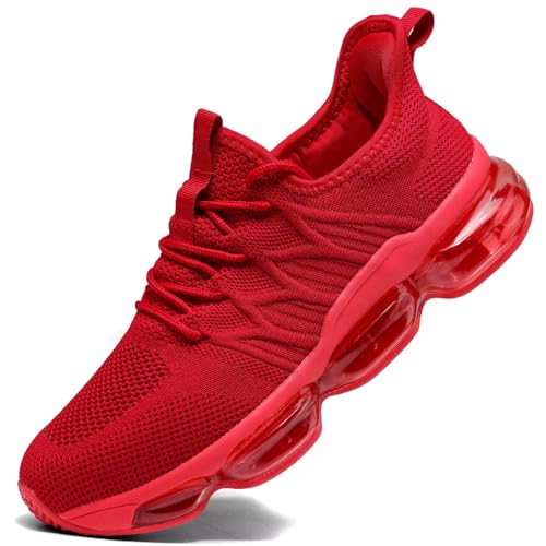 Image of Men's Air Running Shoes Non Slip Workout Casual Sport Shoes for Men Basketball Sneakers Fashion Tennis Sport Fitness Cross Trainers