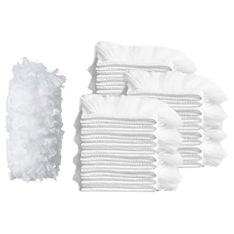 PEACHICHA Einweg-Staubwedel-Nachfüller, weißer Ersatzkopf für die Reinigung Cover