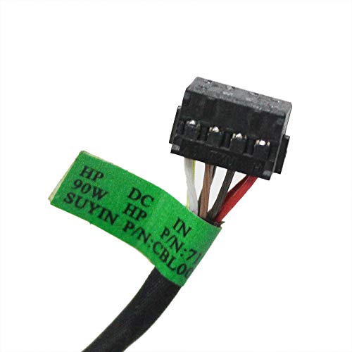 Cable de carga para HP Envy m7-k010dx conector interno CC original de 7.5 cm 3