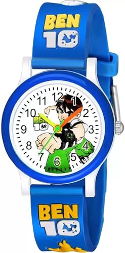 SELLORIA Silicone White Dial Cartoon Watch Series Analogue Kids Watch