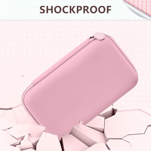 Image of Leayjeen Kids Camera Case Compatible with Cimizi /Gofunly /Aasonida /CAMCLID /LETSHAHA Kids Instant Print Camera, Kids Instant Camera for 1080P Printed Photos,Birthday Gifts for Kids-Pink(Case Only)