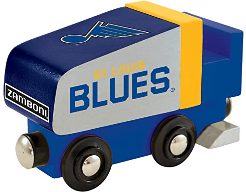 Image of MasterPieces Wood Zamboni - NHL St. Louis Blues - Officially Licensed Toddler & Kids Toy
