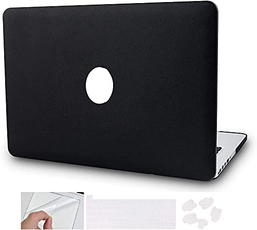 Image of SwooK PU Leather Surface case Cover for MacBook Air 13 inch A1932 2018, 2019 Release MacBook Air Hard Shell Cover case