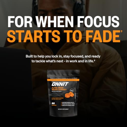 Onnit Alpha Brain Neuro Focus Gummies