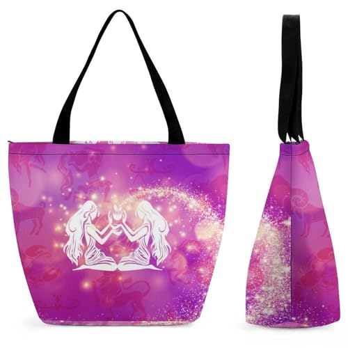 Sac à main pour femme Constellation de Filles bandoulière voyage 28x18x32cm