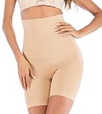 SAYFUT Women's Hi-Waist Shapewear Butt Lifter Body Shaper Tummy Control Panties Seamless Thigh Slimmers Cincher