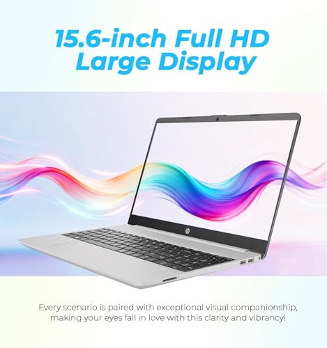 Image of HP 15.6 inch FHD Business Laptop, Intel Dual Core Processor Series, 32GB RAM | 1TB PCIe SSD, Wi-Fi 6, Copilot AI, SD Card Reader, Win11 Pro with Microsoft Office 365 for The Web, for Work&Study