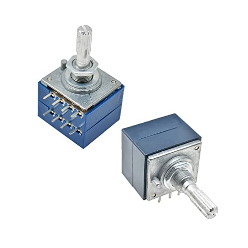 ALPS 250K Log. Potentiometer – Stereo-Lautstärkeregler Mit Loudness, 1 Stück, Für Audio-Verstärker Exponentialpotentiometer Für Verstärker ALPS 250K Log. Potentiometer – Stereo-Lautstärkeregler Mit Loudness, 1 Stück, Für Audio-Verstärker Exponentialpotentiometer Für Verstärker
