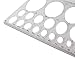 Artist's Best Plastic Ellipse Template | 27 Oval Sizes from 2mm to 55m | 8