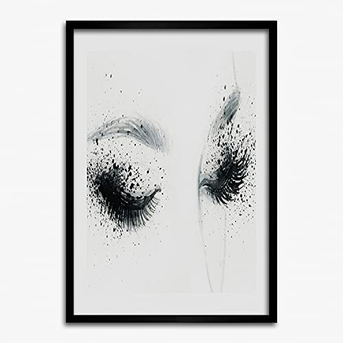 Cadre 50x70 cm tableau maquillage Tulup resout le probleme des murs vides dans votre dressing