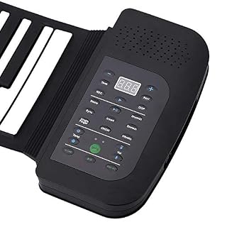 HMTOHL Portable 88 Touches Silicone Flexible Roll Up Piano Clavier Pliable Piano À Roulement À La Main avec Batterie… - Les Beatles, Paul McCartney, John Lennon, RIngo Starr, George Harrison HMTOHL Portable 88 Touches Silicone Flexible Roll Up Piano Clavier Pliable Piano À Roulement À La Main avec Batterie… – Image 3