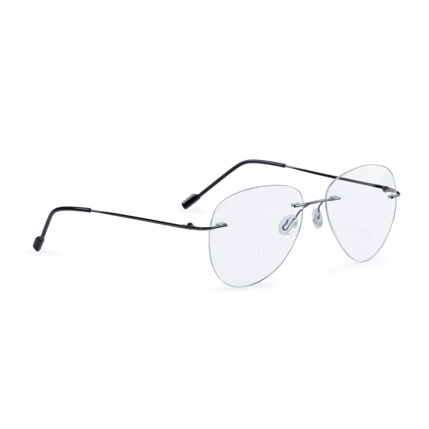 Redex Rimless Aviator Bifocal Reading Glasses Anti Glare Protection For Men Women Power Available 0.50 0.75 1.00 1.25 1.50 1.75 2.00 2.25 2.50 2.75 3.00 3.25 3.50 3.75 4.00-image-49