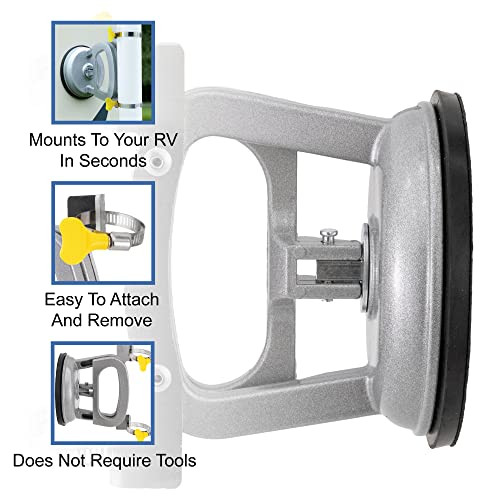 Support d'antenne ventouse RecPro véhicule loisirs van - 4