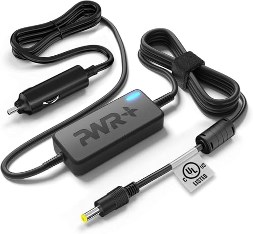 CAR Charger for Panasonic Toughbook 52 53 74 31 C1 F9 S10 19; H1 Field Health; H2; U1 Essential Ultra CF-19A CF-19AHUAX1M Cf-aa1633am Cf-aa5713am Cf-aa5803am Cf-aa6373am - UL Listed Power Cord