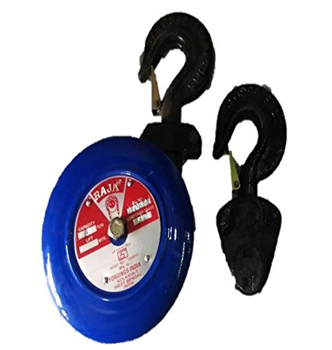 Image of Raja Manual Hoist -3 Ton Capacity, Blue