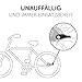 hauck Universal Kupplung für Kinder Fahrradanhänger DRYK DUO Einfache Installation Metall (Schwarz)