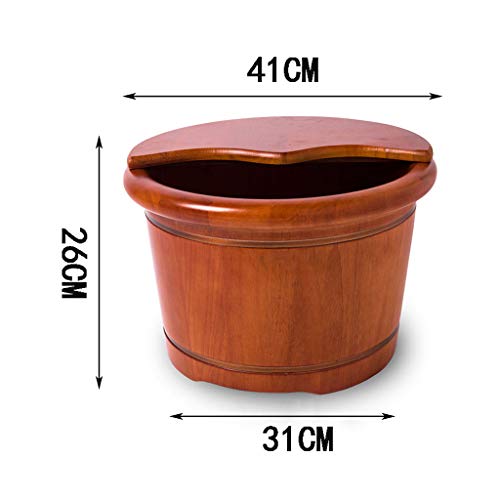 Katzowen Barril de Madera para Spa de Pies con Masaje miniatura 3
