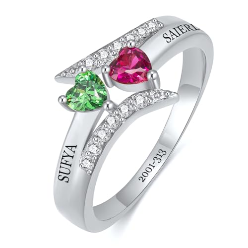 Custom ring Jewelry Gift for Wife Personalized ring Christmas Gift Custom Engraved Ring