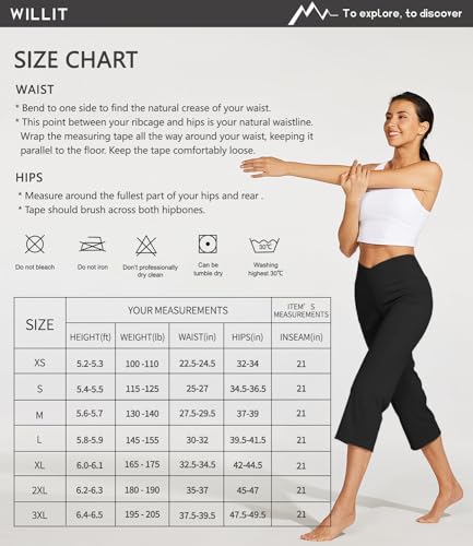 Pantalon d'entraînement décontracté et léger coupe droite taille haute
