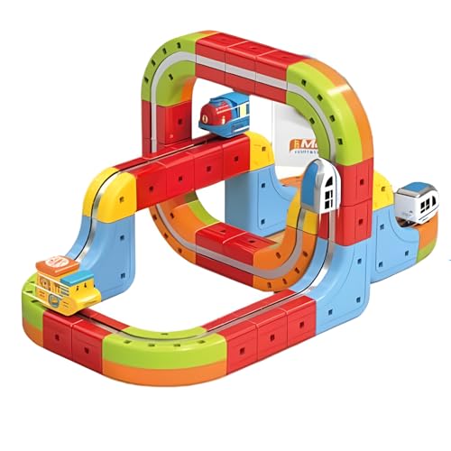 [ahomeone]�L���[�u���[�� �~�j�g���C�� ���̋O�� �d�� 2026 NEW 3D ���ߍ��݃��C�A�E�g ���C�A�� �������[�� �d����ԃZ�b�g DIY �g�ݗ��Ă������� �t���L�V�u�� �d�͂ɋt�炤�\�� �q���p �j�̎q�E���̎q���� �N���X�}�X�E�a�����v��