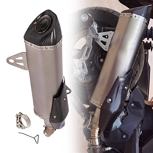Ligne échappement BMW C400 X GT carbone remplace le silencieux d'origine