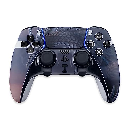 MightySkins Skin Compatible with PS5 DualSense Edge Controller - Dragon Fantasy | Protective, Durable, and Unique Vinyl Decal wrap Cover | Easy to Apply & Change Styles | Made in The USA