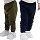 100% Baumwolle Babyhosen Kinderhosen | 2 er-Pack Lässig Sweathose Weiche und Bequeme Babykleidung für Jungen und Mädchen (3-4 Jahre, Marineblau – Khaki)