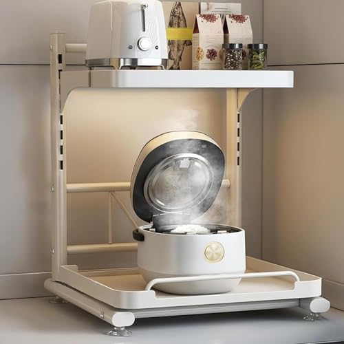 Dingtianlidi WドbN dqW bN ①ɏ ot Lk\ Yf| ϔM ȃXy[X  gݗĊȒP ȃXy[X  g[X^[ ъ H@ Lb`I 䏊 Lb`[ (43×40×58.5cm,C