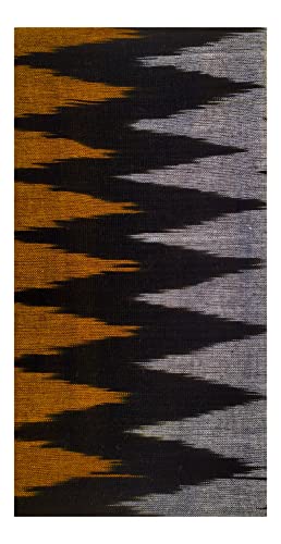Image of Cotton Pochampally ikat unstitched blouse, Kurthi, long frock fabric material for women (1 meter, 2 meters & 3 meters)