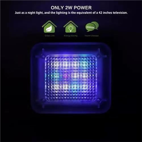 Lampe LED simulateur de télévision – Anti-effraction avec minuterie et capteur pour la sécurité de la maison – Lumière de sécurité nocturne efficace pour la protection contre le cambriolage