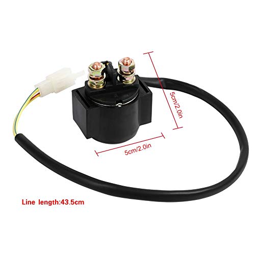 Magneetrelais Schakelaar, 12 V 20 W Motorfiets Onderdelen Startrelais Magneetvervanging voor Chinese Scooter ATV 50cc 125cc 150cc 250cc - Image 3