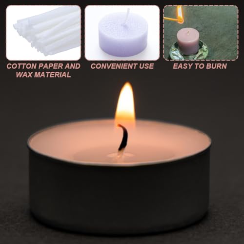 Mechas para velas de algodón encerado 150 piezas 6 cm miniatura 3