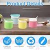 4 fundas de neopreno para helado, reutilizables, aislantes, accesorios para tarrinas Ninja Creami de 16 oz para series NC301 NC300 NC299AMZ (sin tarrinas) 8