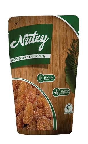 Image of Nutzy Premium Raisins (Golden Raisins / Munakka, 200g)