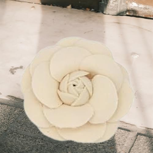 Image of Camellia Hair Clip and Brooch Pin for Women Dainty Flower Broochs Lapel Pins Designer Inspired Camellia Peony Rose Brooches Flower DIY Clothing Shoes Hats Accessories Wedding Party Dance Banquet Dress Suit Ceremony Jewelry Accessories