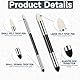 6 Stück Künstler Mischschwamm Stift Dual Tip Zeichnen Kunst Öl Weiche Pastell Mischwerkzeuge Wiederverwendbar Waschbar Skizze Reibeschwamm Pinsel für Künstler Professionelle Skizze Zeichnen Mischen