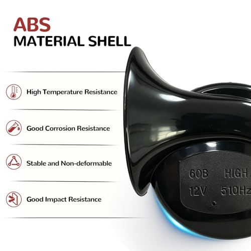 Image of 110DB Super Loud Car Horn, Universal 12V