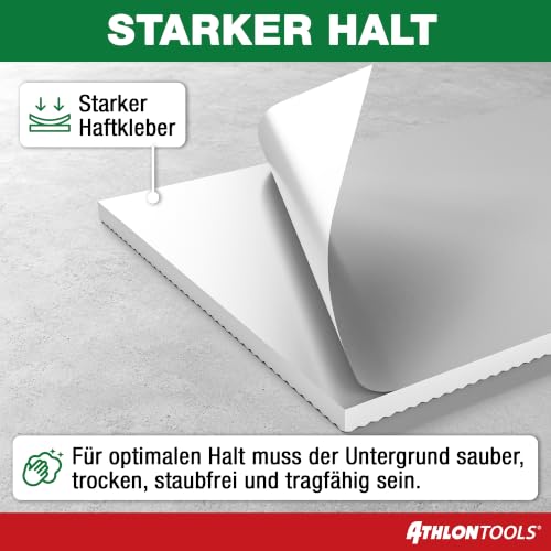 ATHLON TOOLS 2X Garagen Wandschutz Türkantenschutz Auto - je 2 m x 20 cm – Ansicht 6
