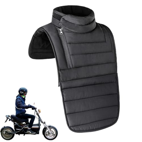 Yulokdwi Calentador De Cuello Y Pecho,Calentador De Cuello Y Pecho Para Motocicleta | Protector de cuello para motocicleta a prueba de viento | Protector de pecho, envoltura cálida para el cuello,