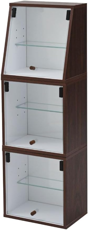 パレットライフ フィギュアケース ホワイト 4段 コレクションケース