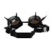 Ultra Negro con Marrones Lentes Steampunk Gafas Cibernéticas Punk Victoriano Cosplay Gótico...