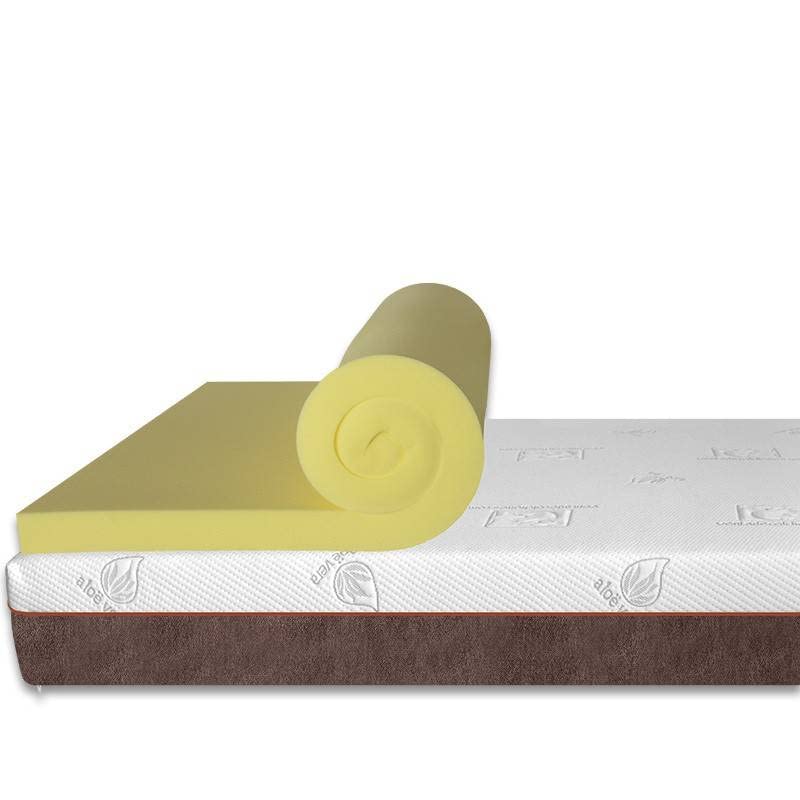 VentadeColchones - Topper Sobrecolchón Viscoelástico Suite 7 con Núcleo de 7 cm de Densidad 80 Kg/m³ y Funda con Faldilla | 90 x 190 cm