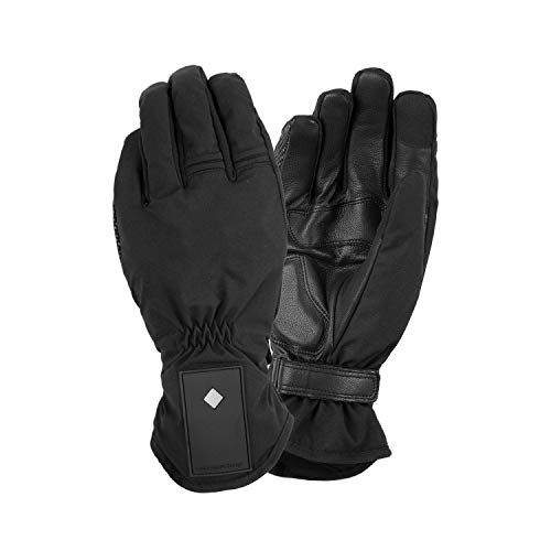 Gants Wagner Noir S Tucano Urbano gant de protection moto et scooter taille S en cuir