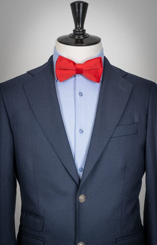 Image of Tuxedo Neck bow tie for Infants,Kids,Toddlers, Boys,Men - Hand sewn & Handcrafted
