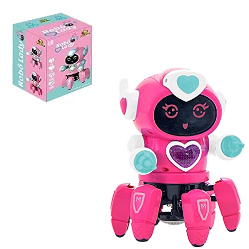 ROBO LADY COM FACE DIGITAL LUZ E