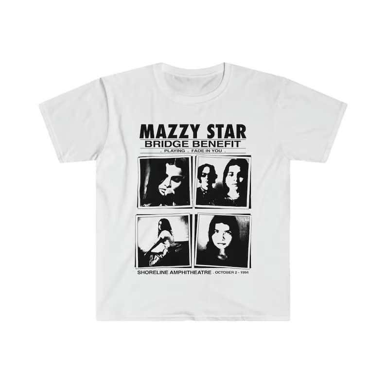 Vintage Ma%zzy%Star Tshirt, Fa%de Into You T-Shirt, Bridge School Benefit 1994, Graphic Vintage Retro Tee, Alternative rock, Bl%ues Rock, Dream%Pop, Rock Band Unisex Sweatshirt, Hoodie