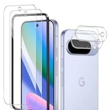 【4枚入り】For Google Pixel 10 ガラスフィルム （2枚）+カメラフィルム（2枚）指紋防止 Pixel 10 フィルム salywin 9H硬度 衝撃保護 透明感良し 撥水撥油 気泡ゼロ 飛散防止 グーグル ピクセル 10 用 画面保護フィルム + レンズ保護フィルム