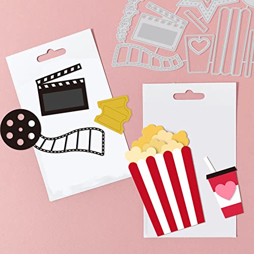 Matrice de découpe pop-corn pour réussir vos décorations d'album